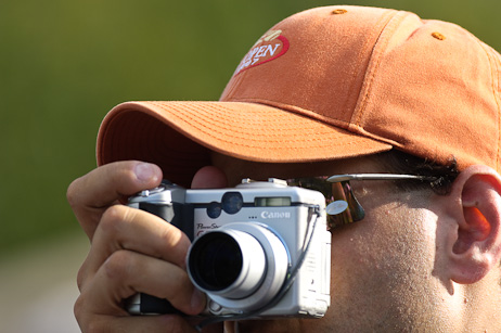 Fan Photographing Tennis